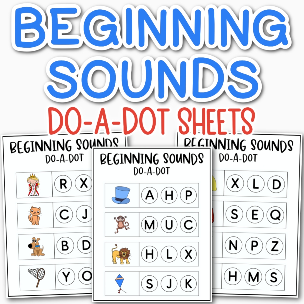 Beginning Sounds Worksheets Free Printable Beginning Sounds Worksheets Free Printable