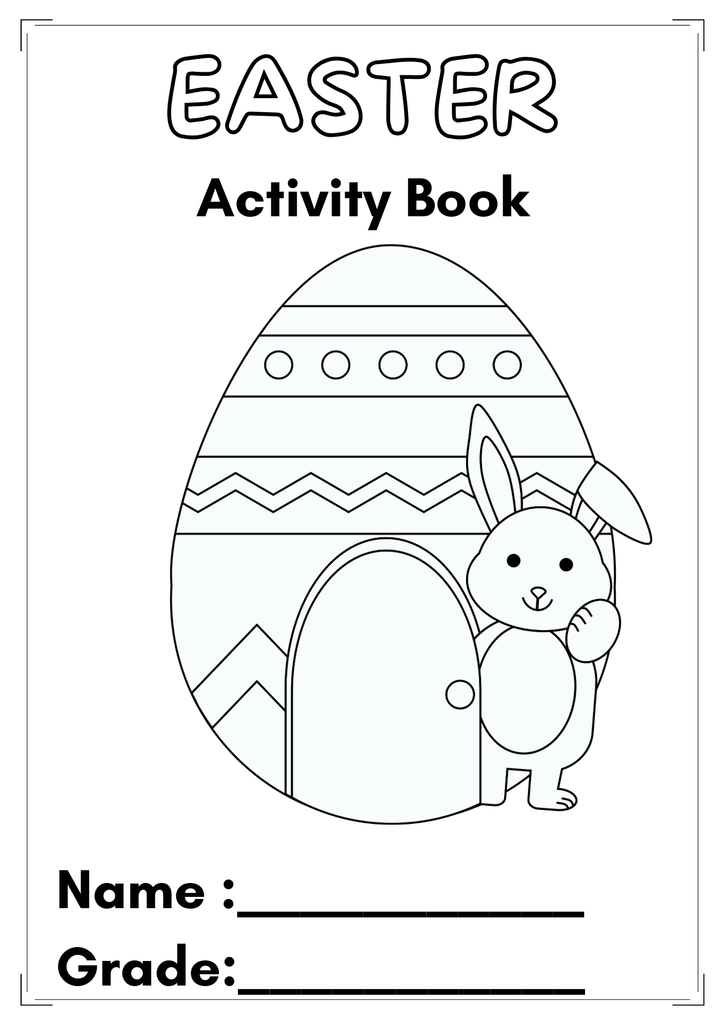 Free Printable Easter Worksheets For Kindergarten