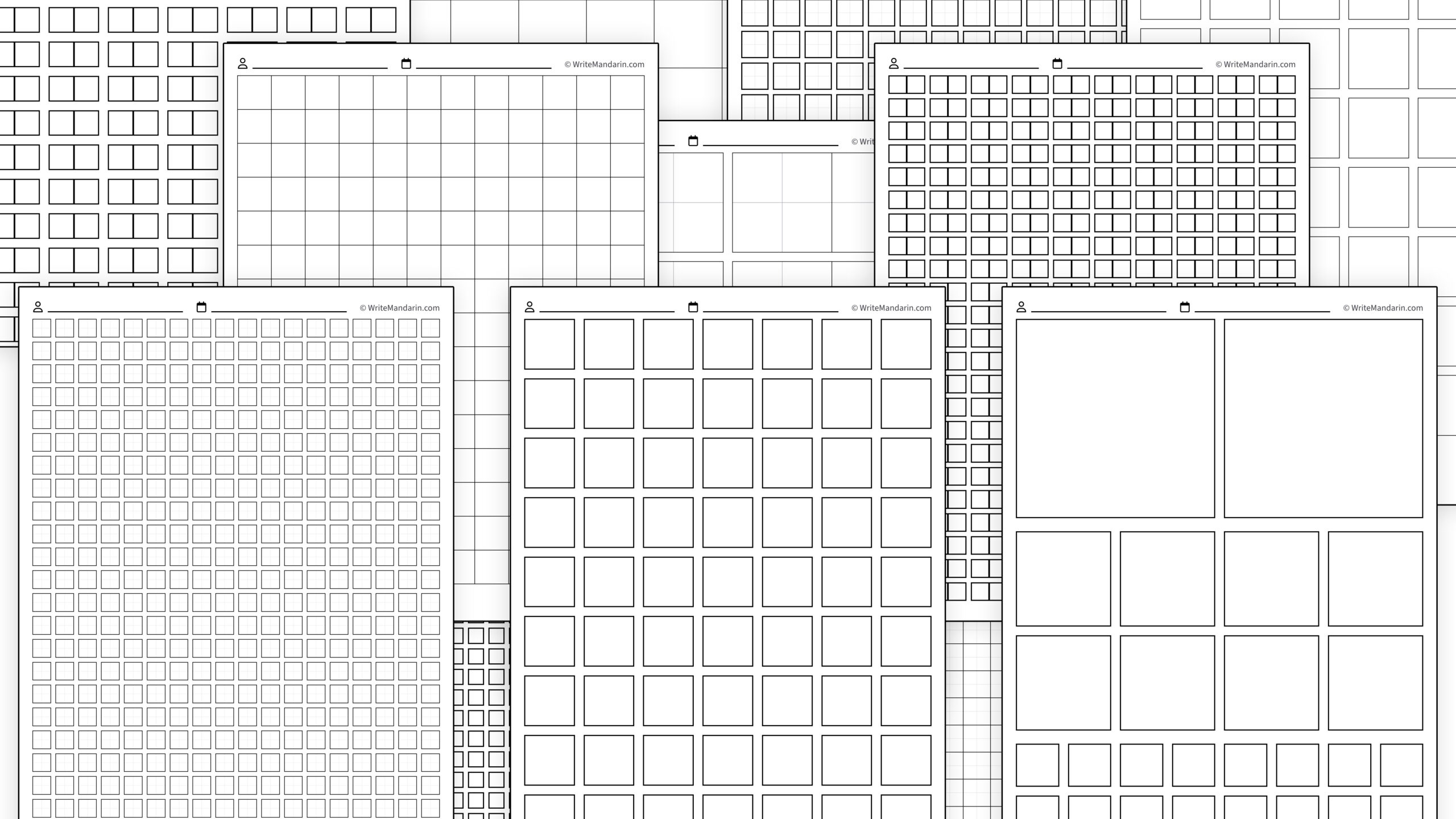 100 FREE Beginner Chinese Writing Worksheets WriteMandarin