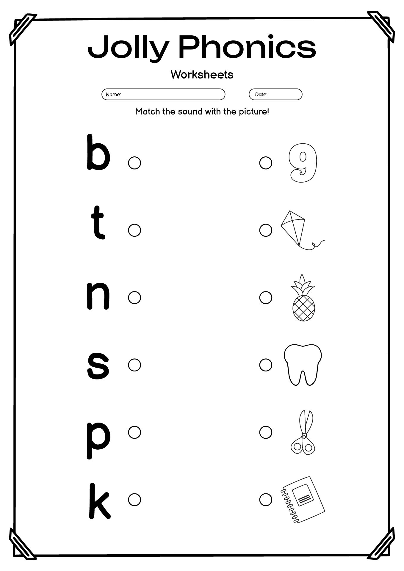 12 Free Jolly Phonics Worksheets Free PDF At Worksheeto