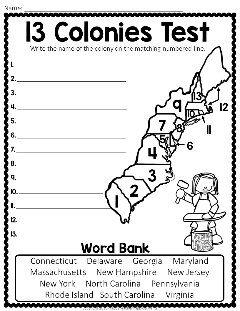 13 Colonies Map Quiz 13 Colonies Map Worksheet Blank 13 Colonies Map U0026 13 Colonies Test Homeschool Made By Teachers 13 Colonies Map Quiz 13 Colonies Map Worksheet Blank 13 Colonies Map U0026 13 Colonies Test Homeschool Made By Teachers
