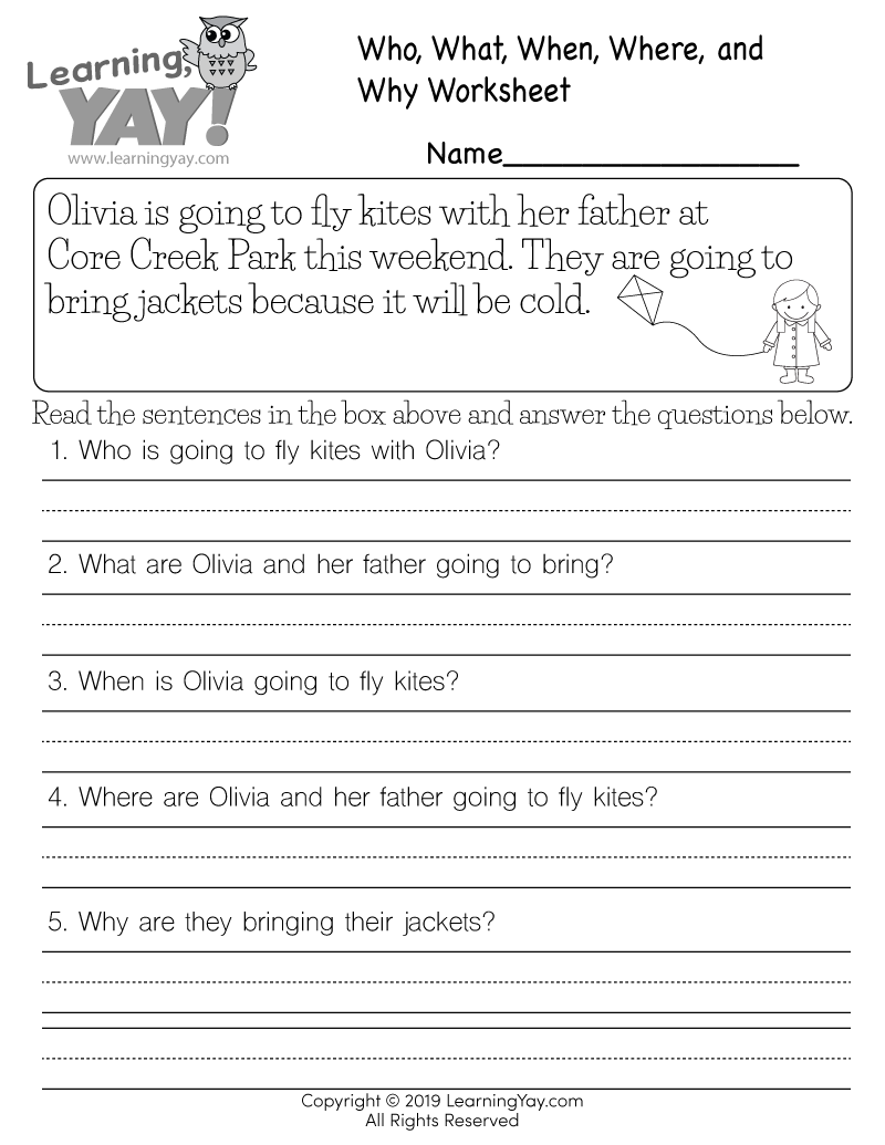 Free Printable Year 2 English Worksheets