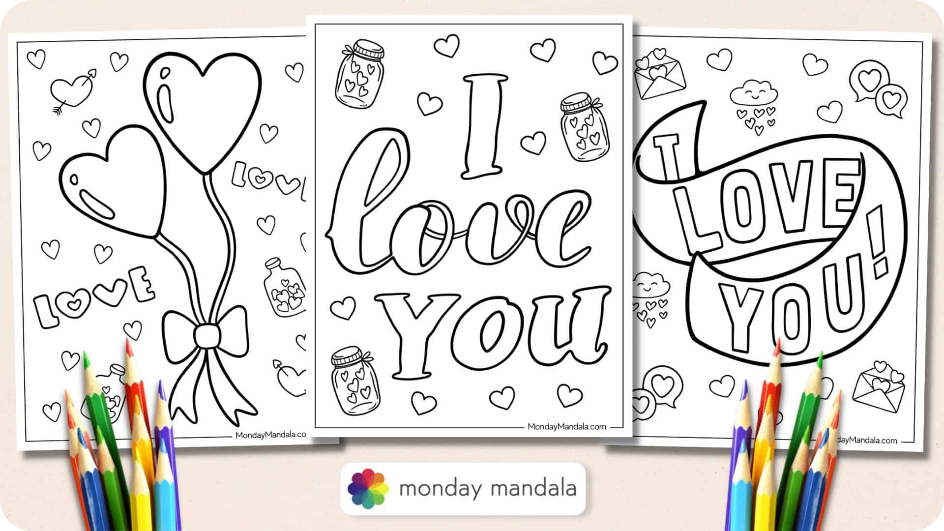 22 I Love You Coloring Pages Free PDF Printables 22 I Love You Coloring Pages Free PDF Printables