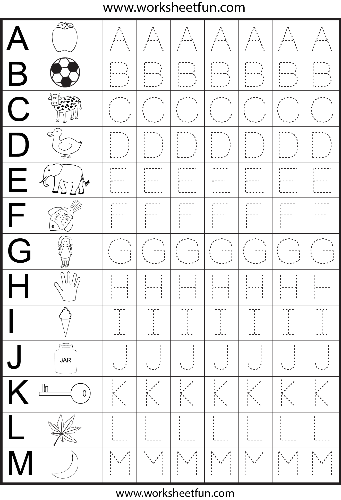 3 Free Printable Preschool ABC Worksheets Freebie Finding Mom Worksheets Library