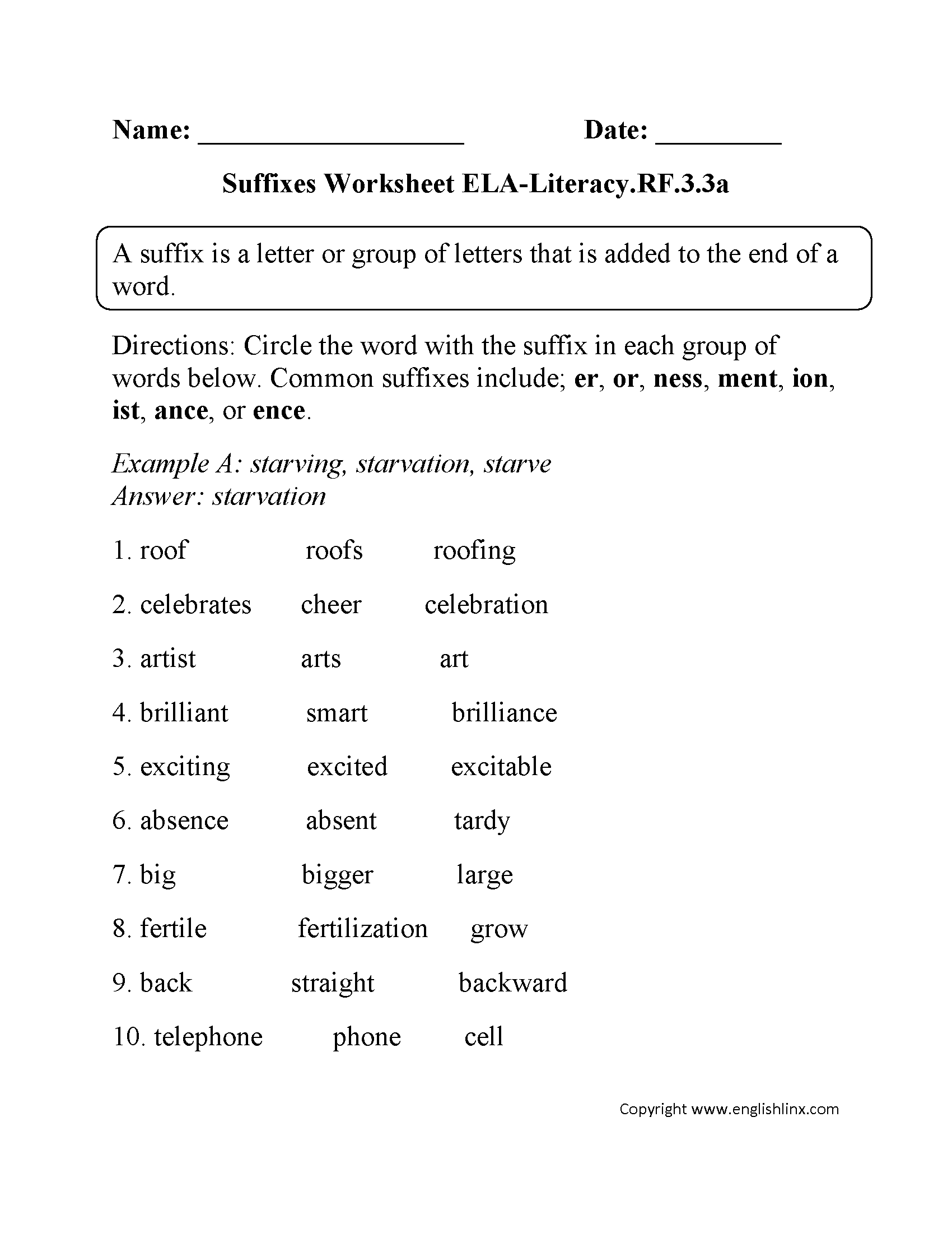 3rd Grade Common Core Reading Foundational Skills Worksheets Worksheets Library