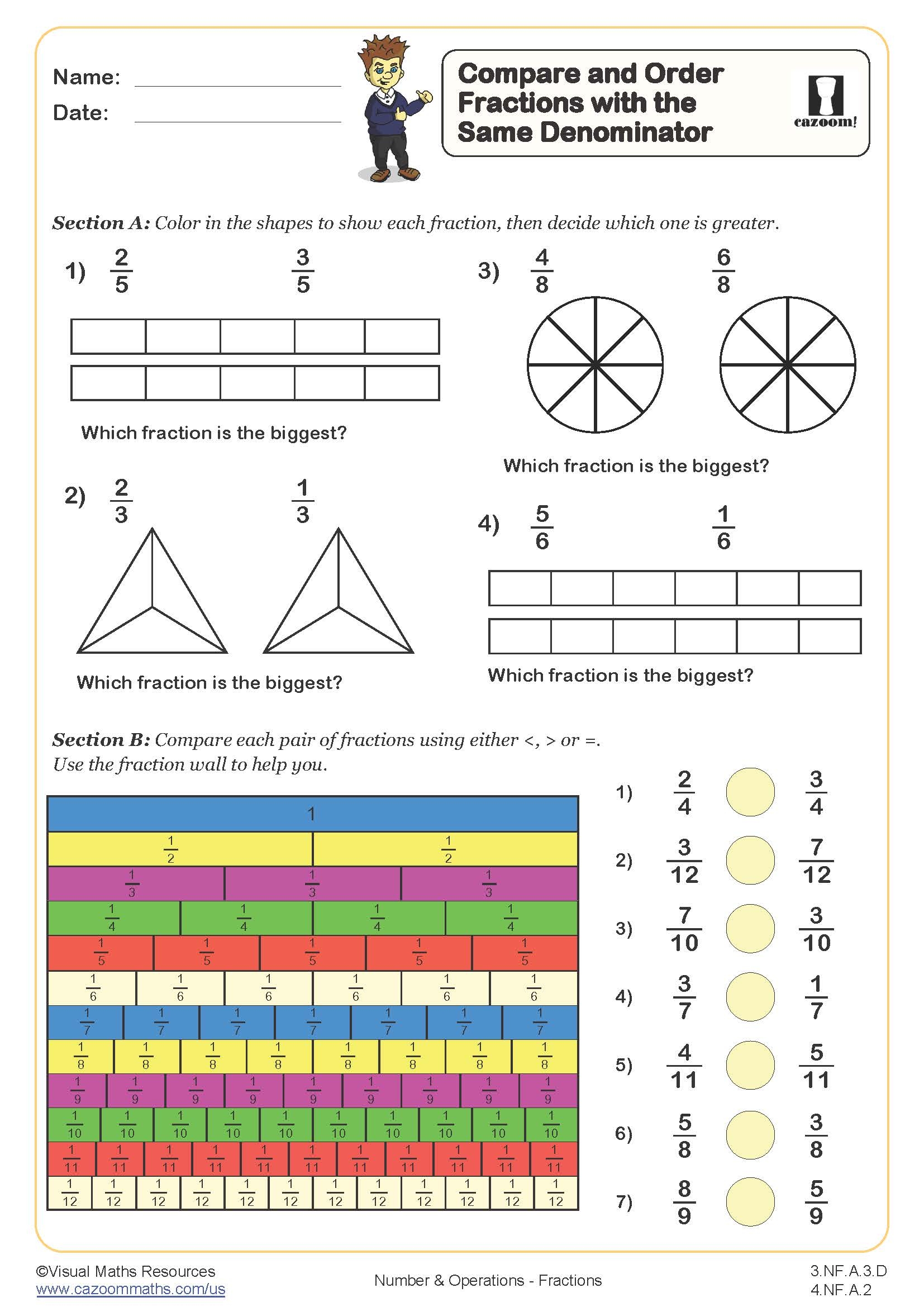 3rd Grade Math Worksheets PDF Printable Math Worksheets