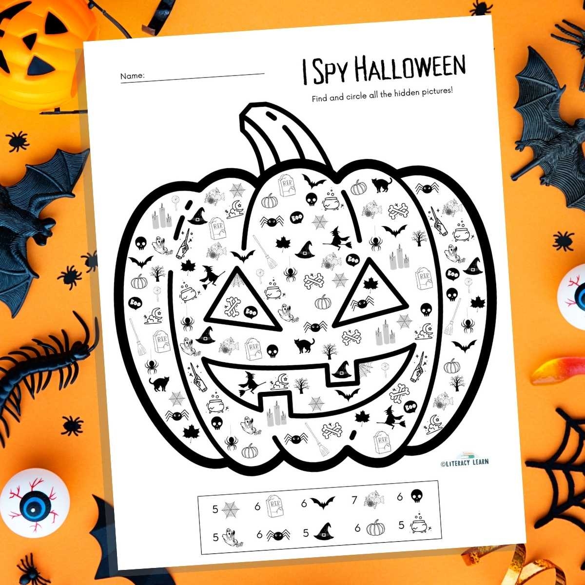 Free Printable Halloween Activity Worksheets