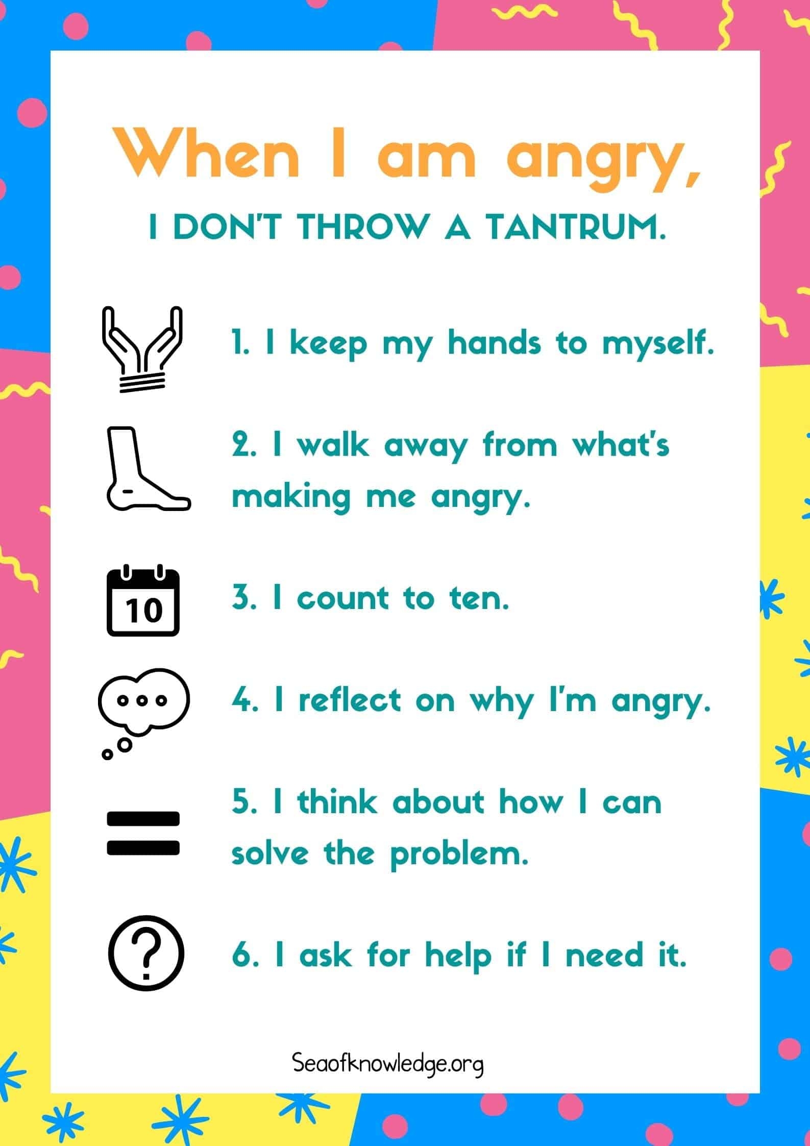 5 Best Worksheets On Anger Management For Autistic Children Super Easy And Low Prep 