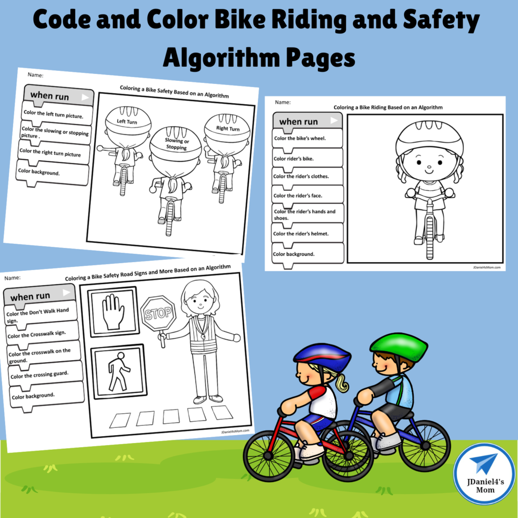 Free Printable Bicycle Safety Worksheets