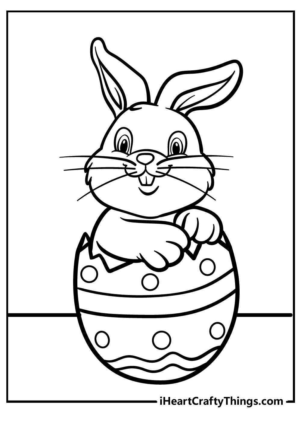 50 Easter Bunny Coloring Pages 100 Free Printables 