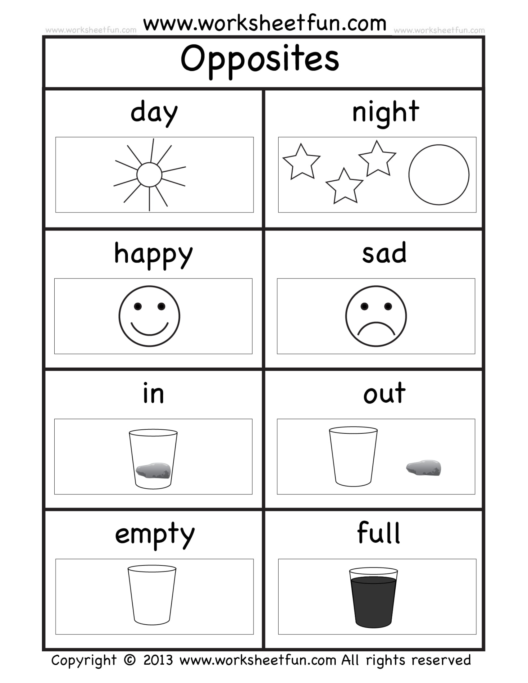 8 Kindergarten Worksheet Examples