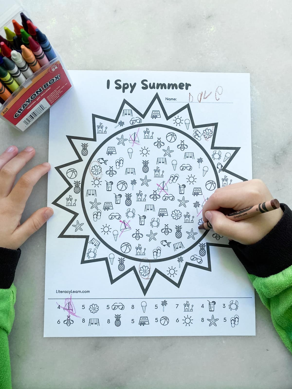 8 Summer Fun Worksheets For Preschool Through Second Grade Free 