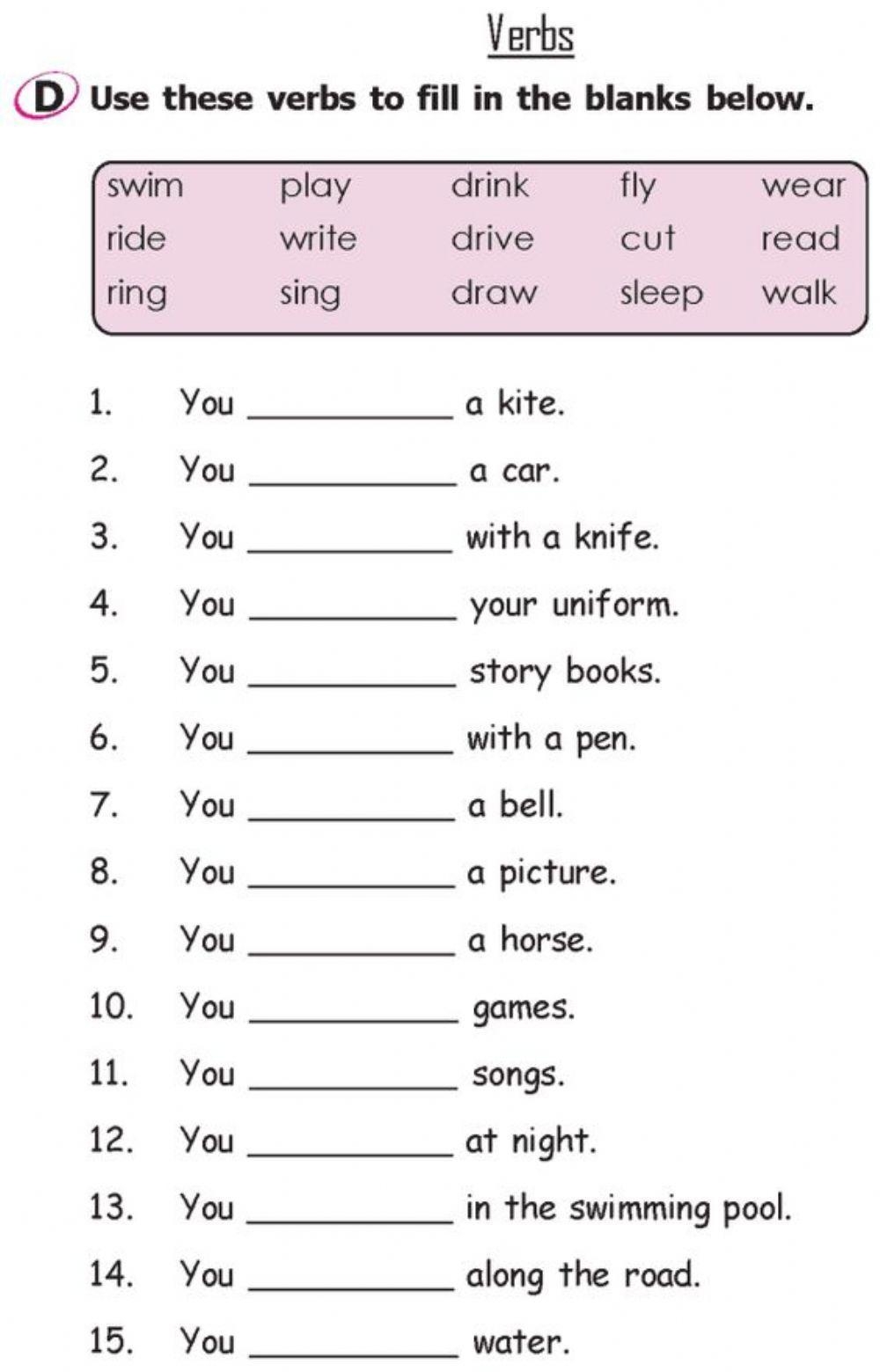 ACTION VERBS Online Activity For Grade 4 Live Worksheets Worksheets Library ACTION VERBS Online Activity For Grade 4 Live Worksheets Worksheets Library
