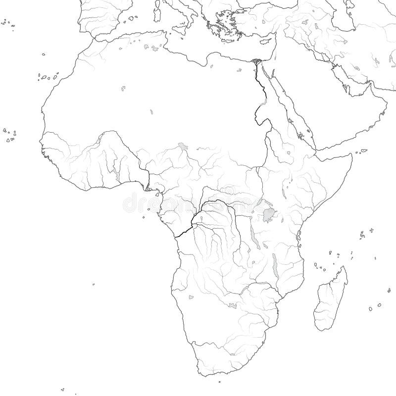 Africa Rivers Map Stock Illustrations 15 879 Africa Rivers Map Stock Illustrations Vectors U0026 Clipart Dreamstime