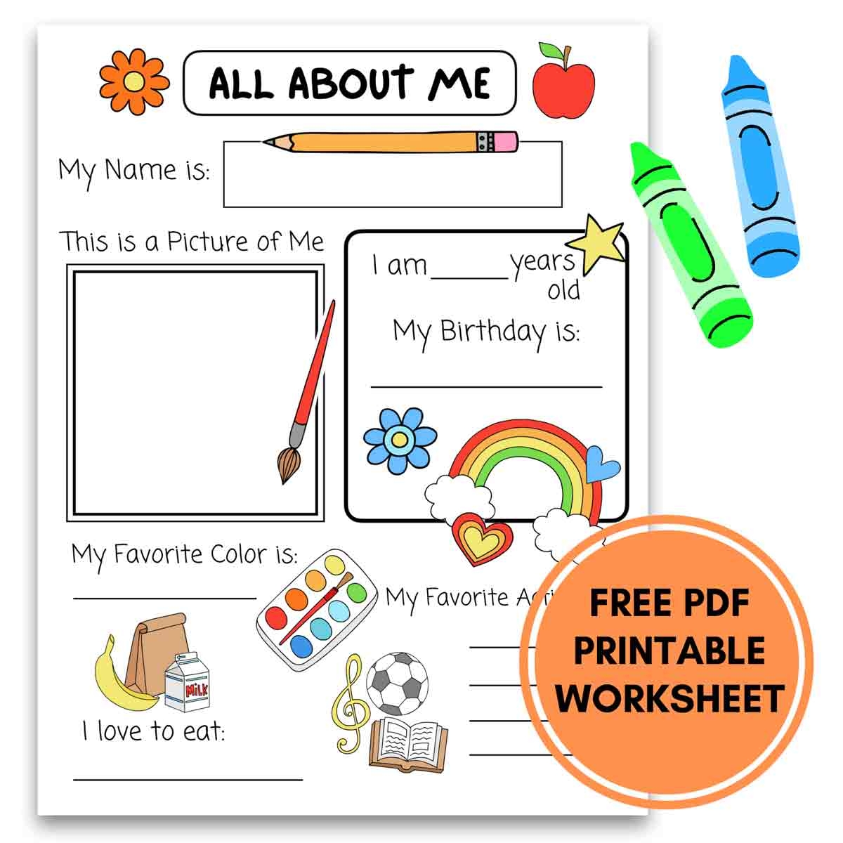 Preschool Kindergarten English Worksheets Free Printables