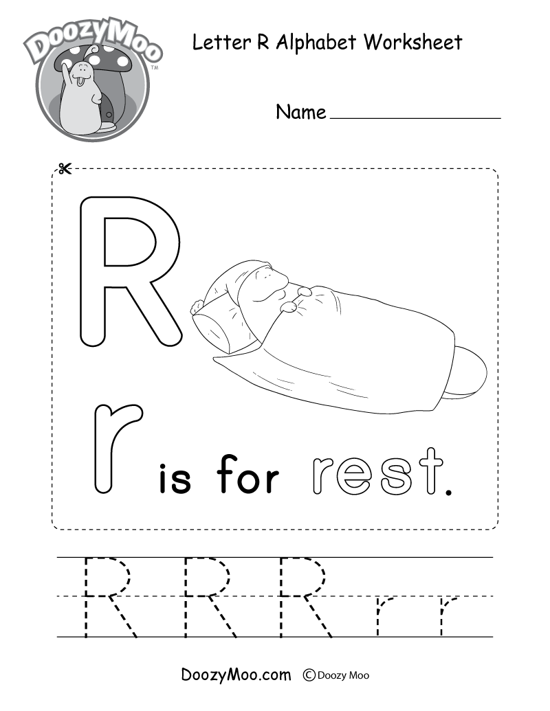 Free Printable Letter Worksheets For Kindergarten