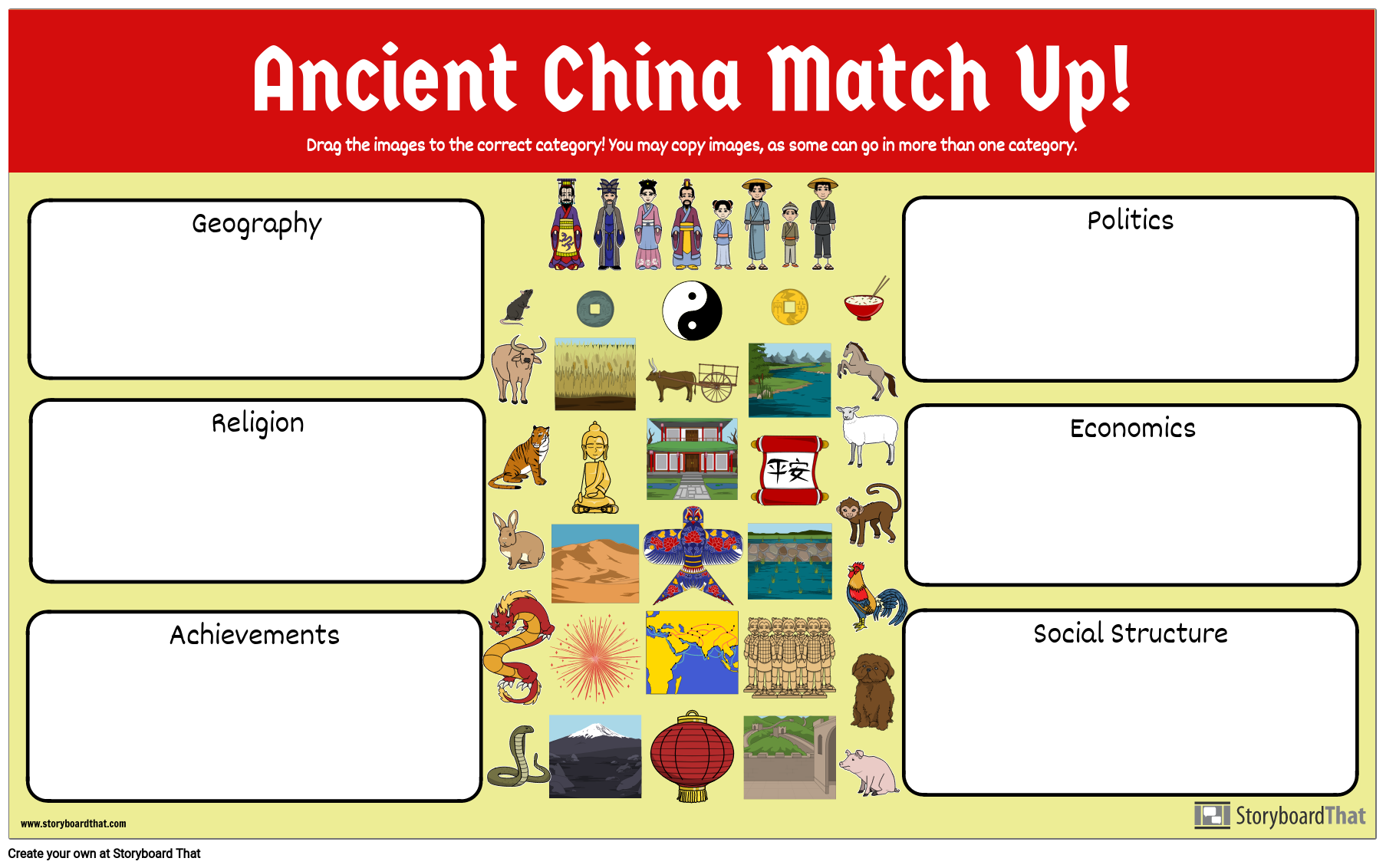 Free Printable Ancient China Worksheets