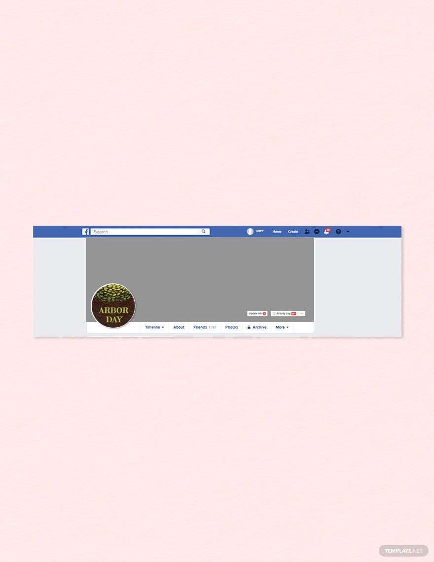Arbor Day Facebook Profile Photo Template In PSD Download 