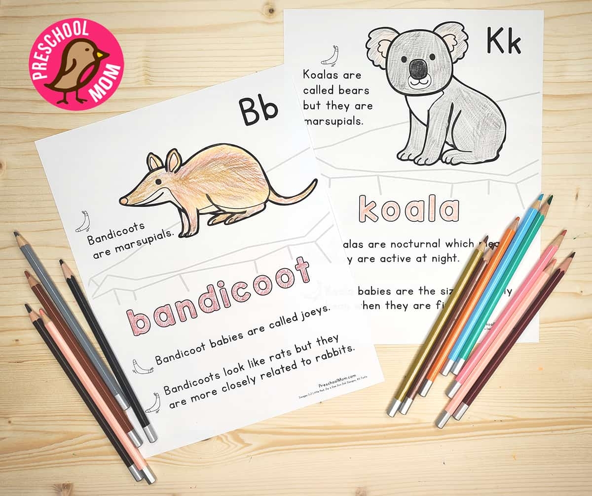 Free Printable Australian Animals Worksheets Free Printable Australian Animals Worksheets