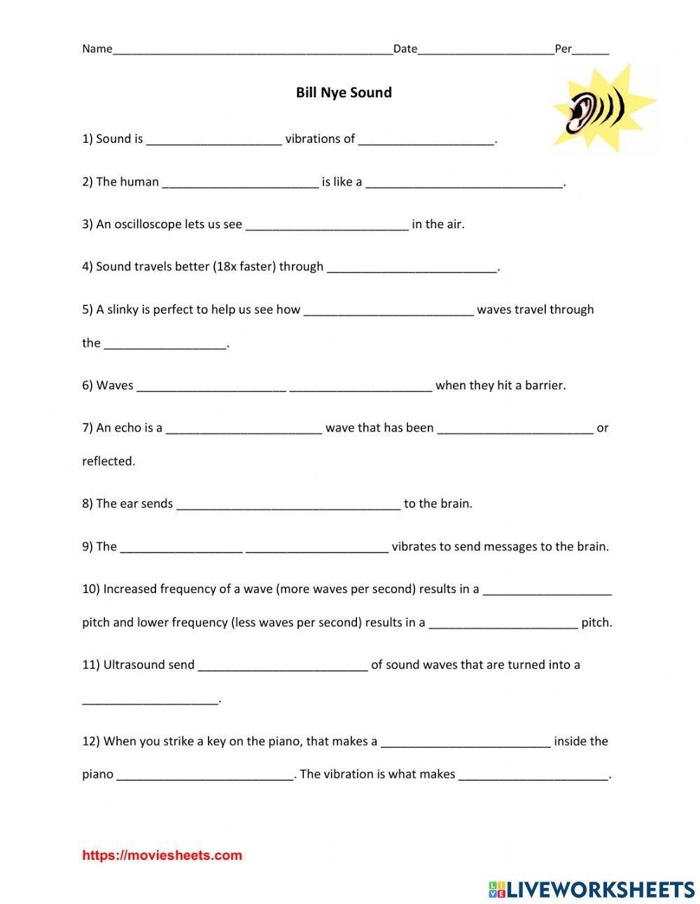 Bill Nye Energy Worksheet docx Name Period Please Type Your Worksheets Library