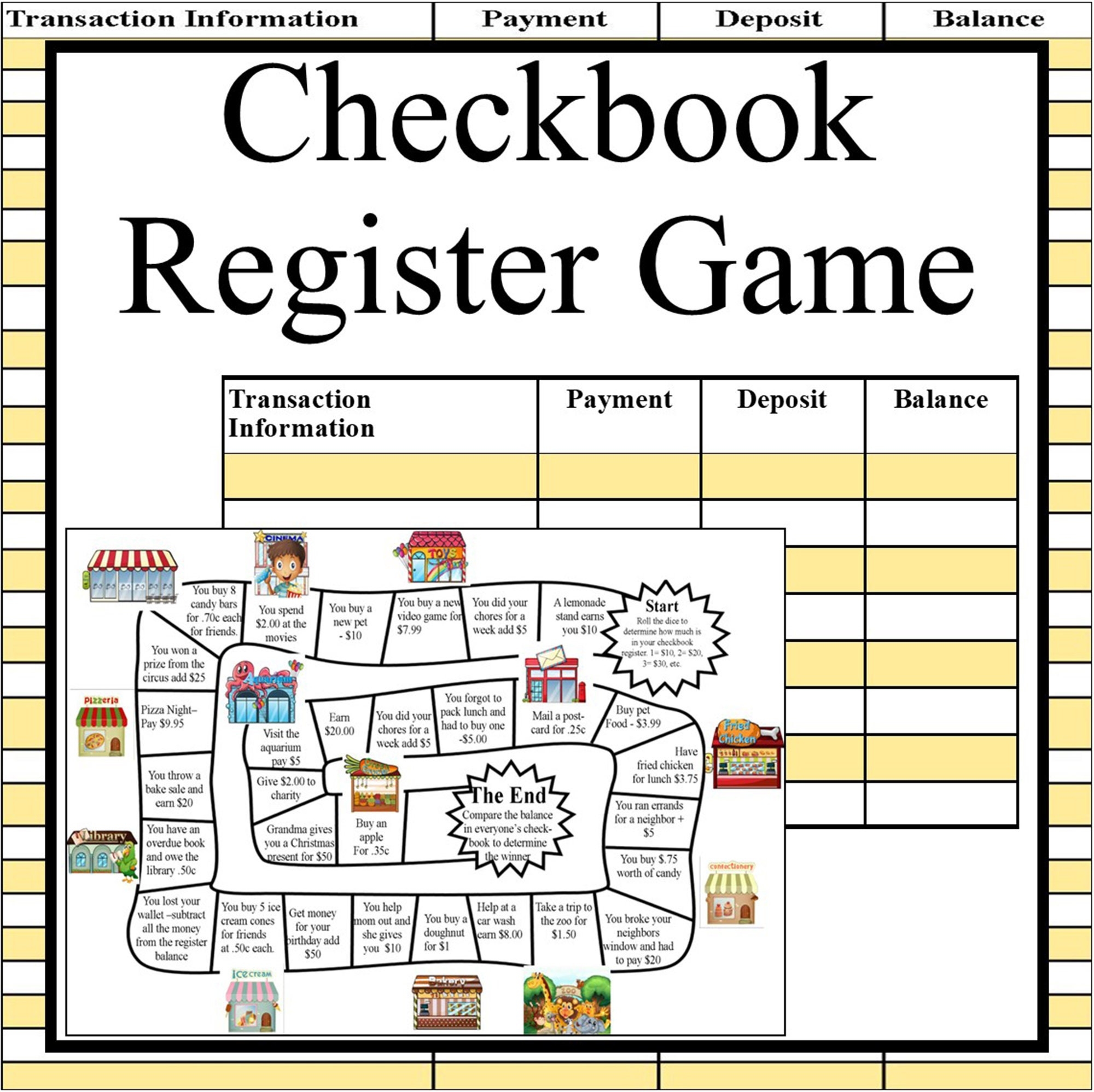 Balancing Checkbook Worksheet Printable Free Balancing Checkbook Worksheet Printable Free