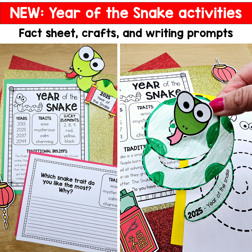 Free Printable Chinese New Year Worksheets