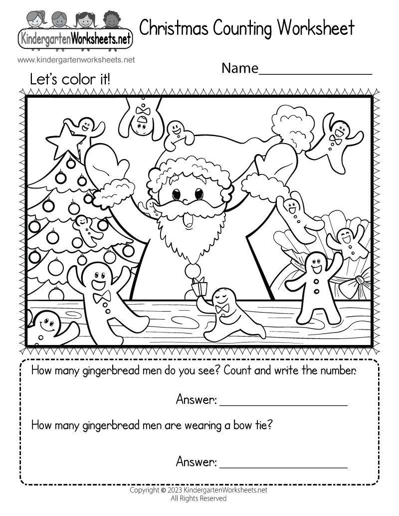 Christmas Counting Worksheet Free Printable Digital U0026 PDF Christmas Counting Worksheet Free Printable Digital U0026 PDF