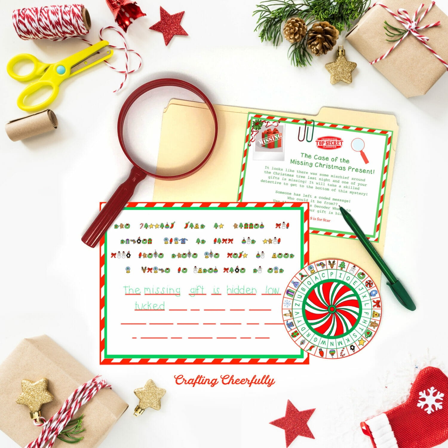 Free Printable Christmas Decoding Worksheets