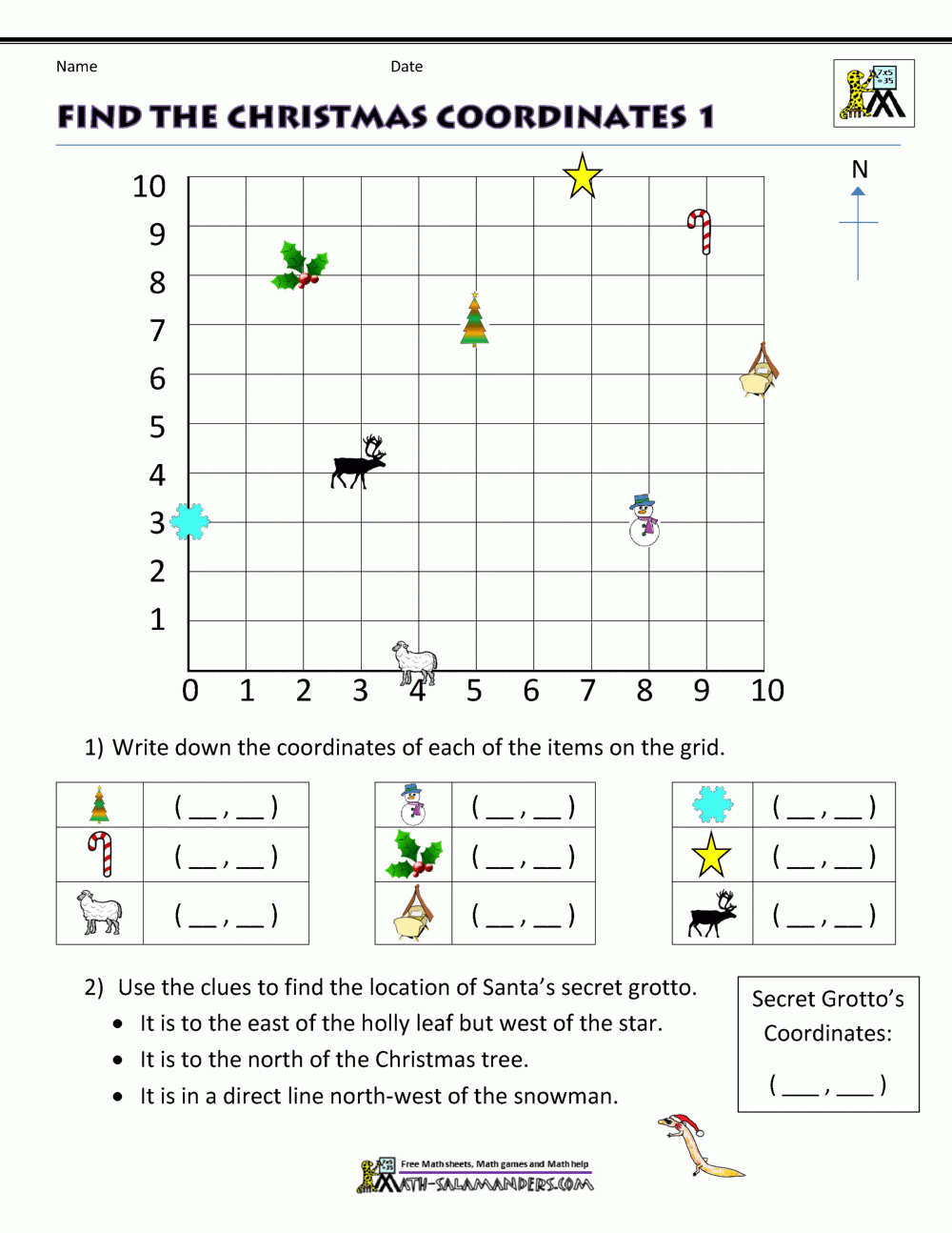 Christmas Math Activities Christmas Math Activities