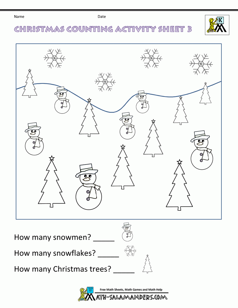 Christmas Maths Worksheets Christmas Maths Worksheets