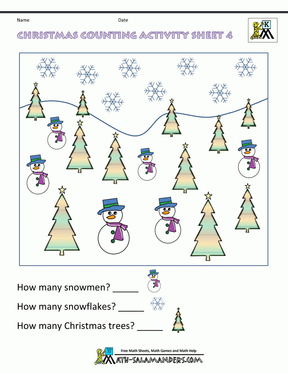 Christmas Maths Worksheets Christmas Maths Worksheets