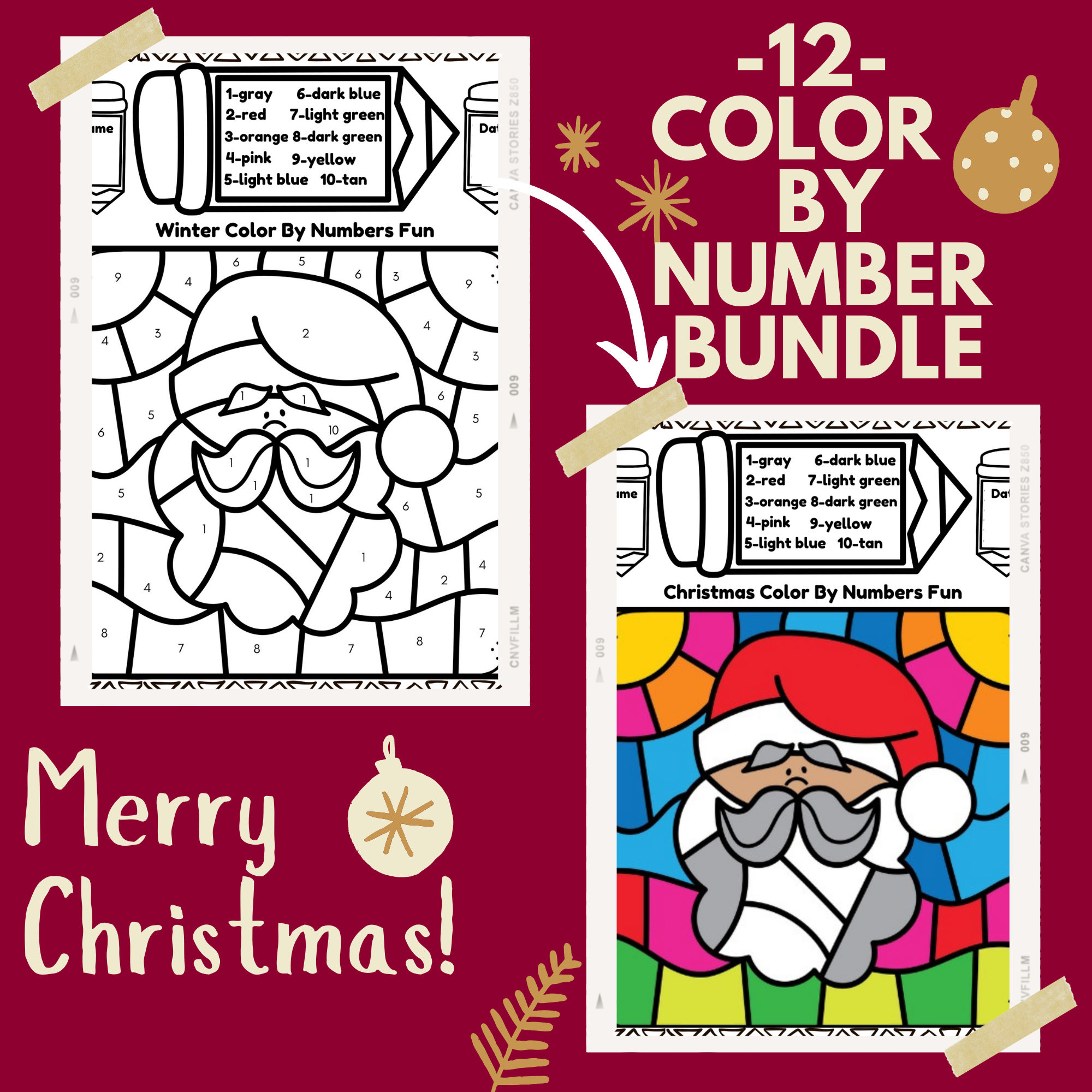 Christmas Science Winter Activity Color By Number Winter Science Worksheet Made By Teachers