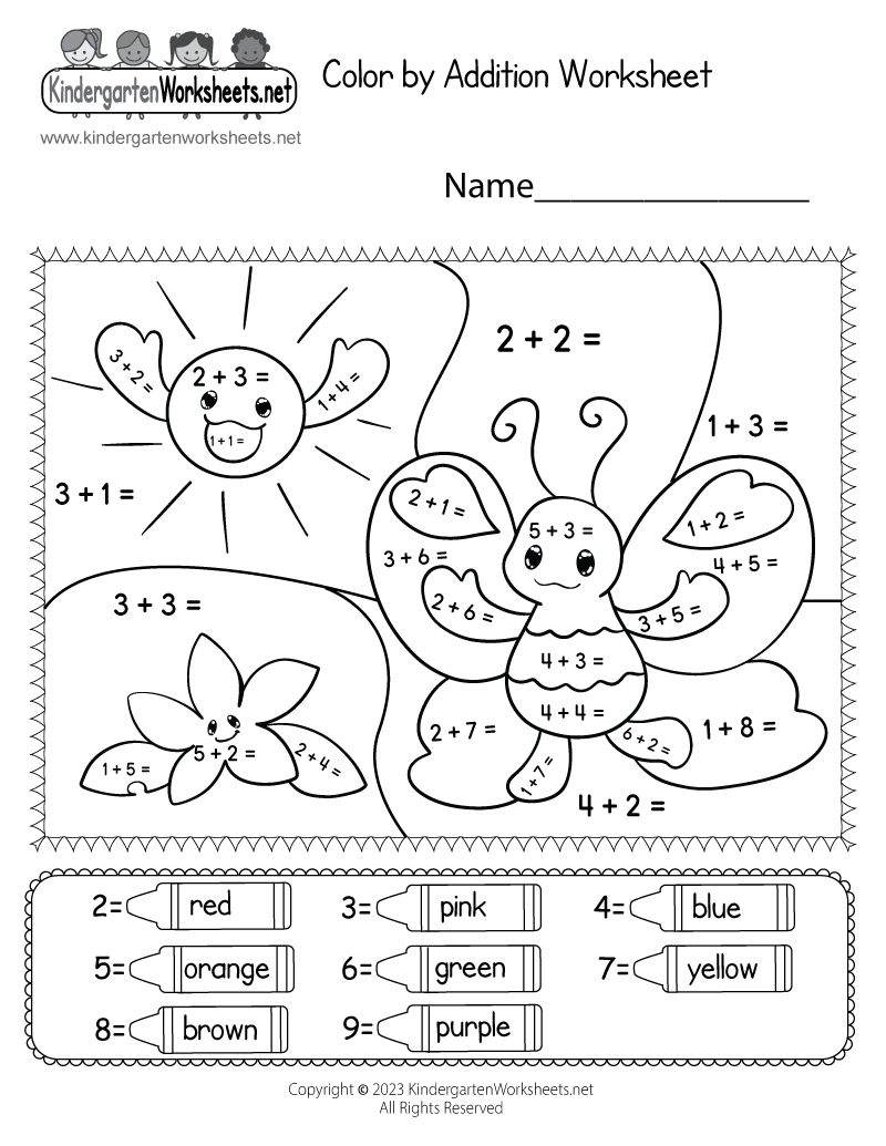 Free Printable Plus 1 Addition Worksheets