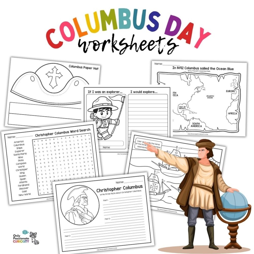 Columbus Day Worksheets