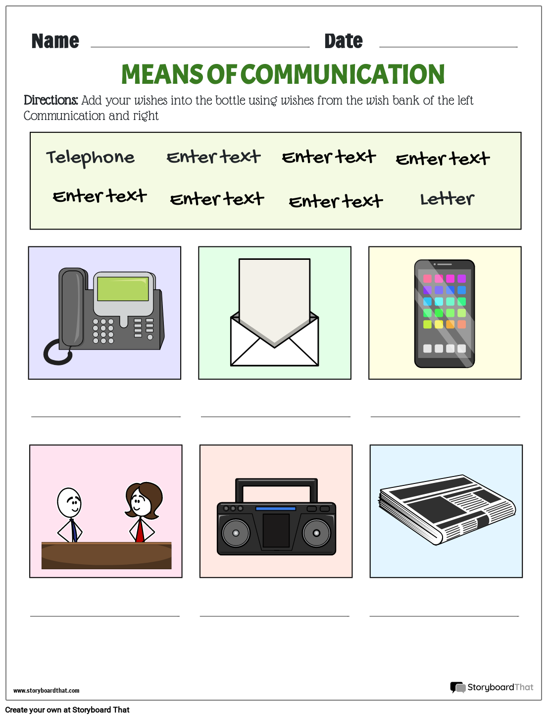Free Printable Non Verbal Worksheets