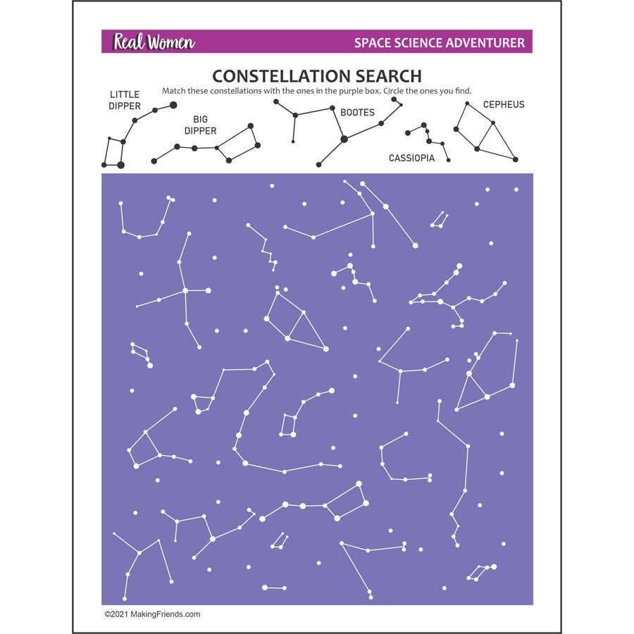 Constellation Search Worksheet