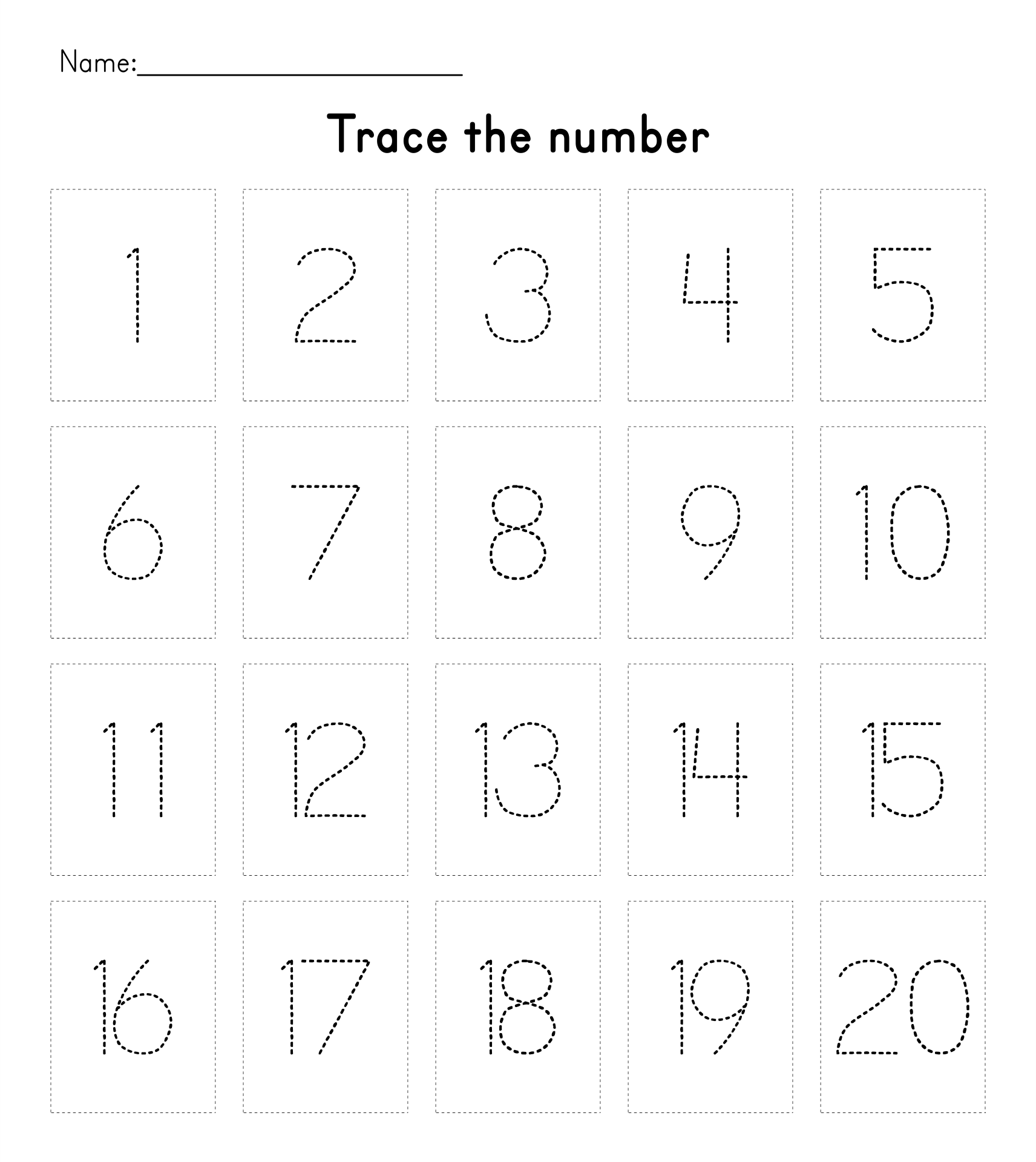 Count And Trace Number 4 Worksheet Free Printable Worksheets Library