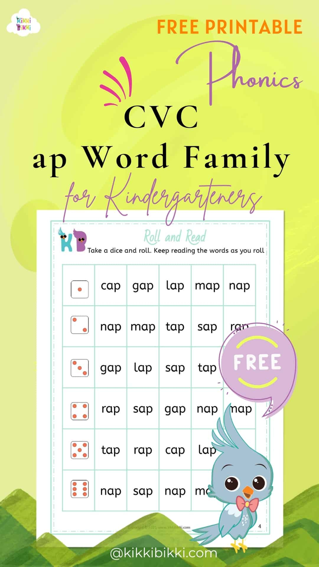 Word Family Free Printable Worksheets Word Family Free Printable Worksheets