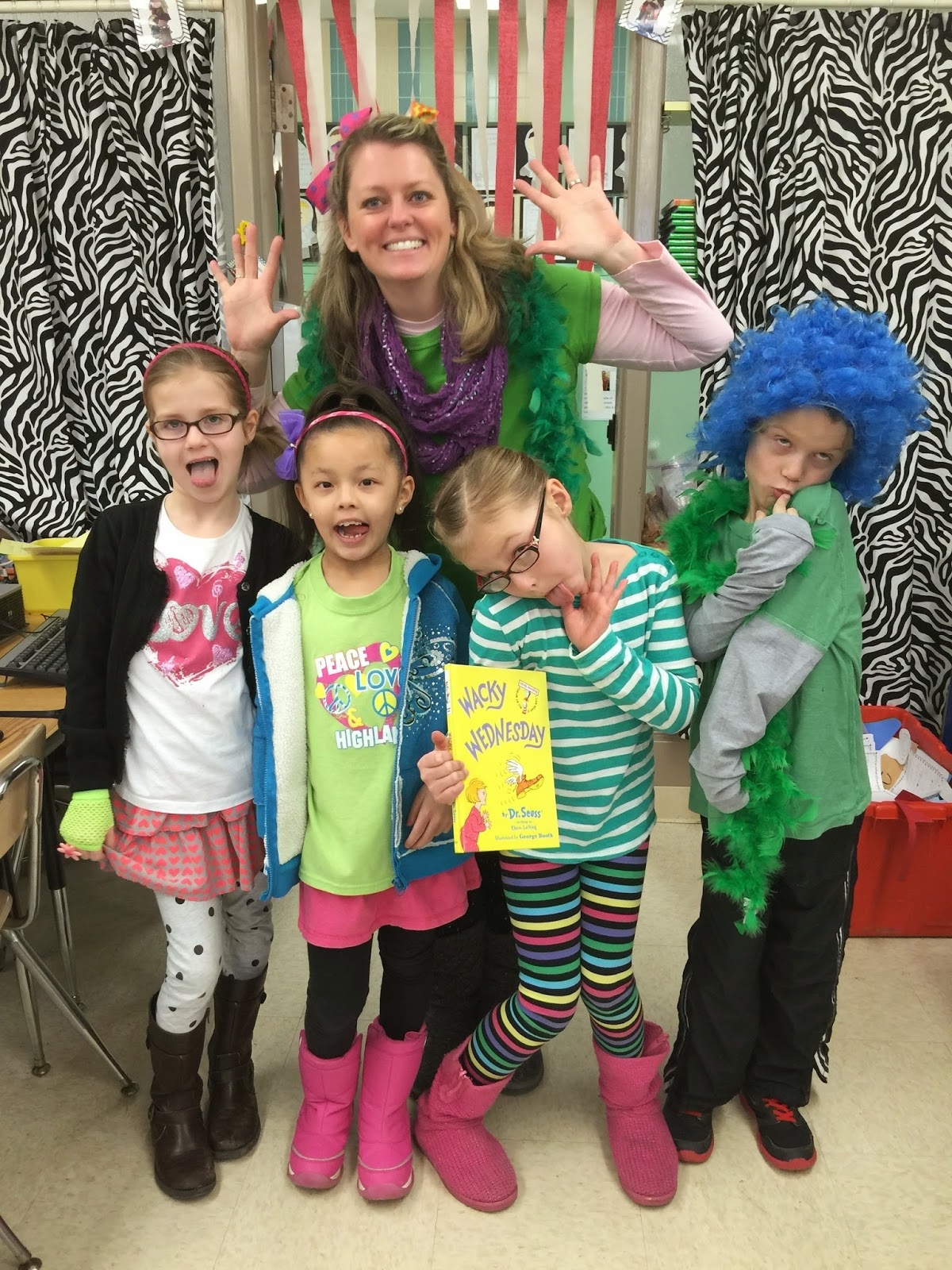 Day 3 Dr Seuss 5 Day Freebie Wacky Wednesday Megan Mitchell