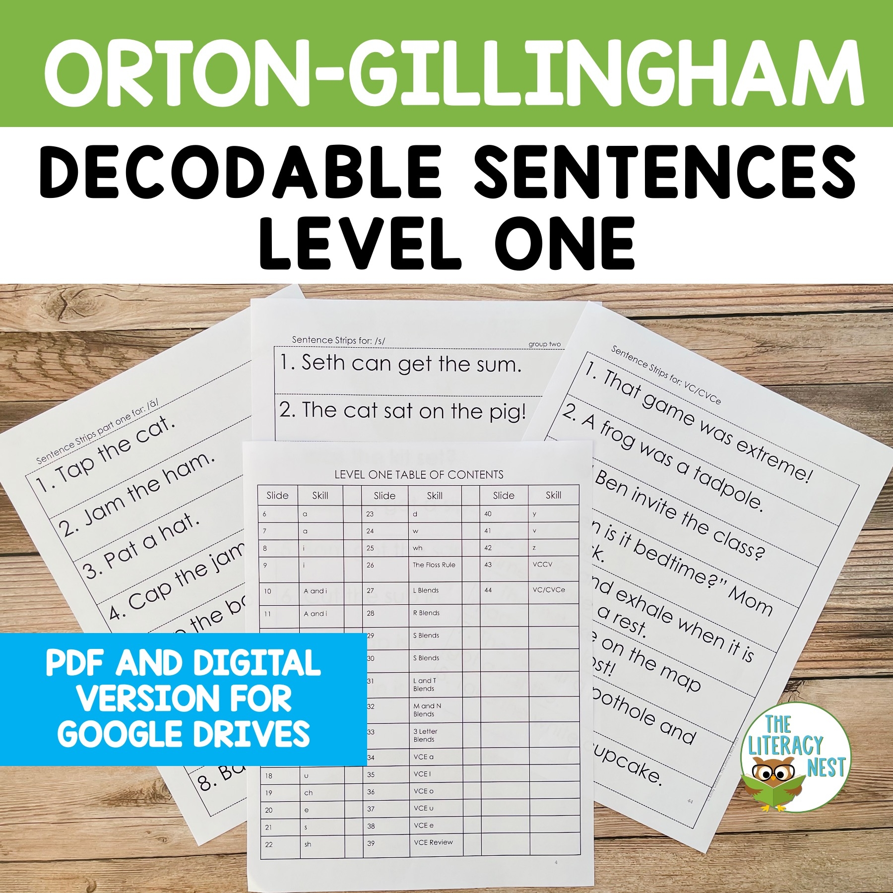 Free Printable Orton Gillingham Worksheets Pdf