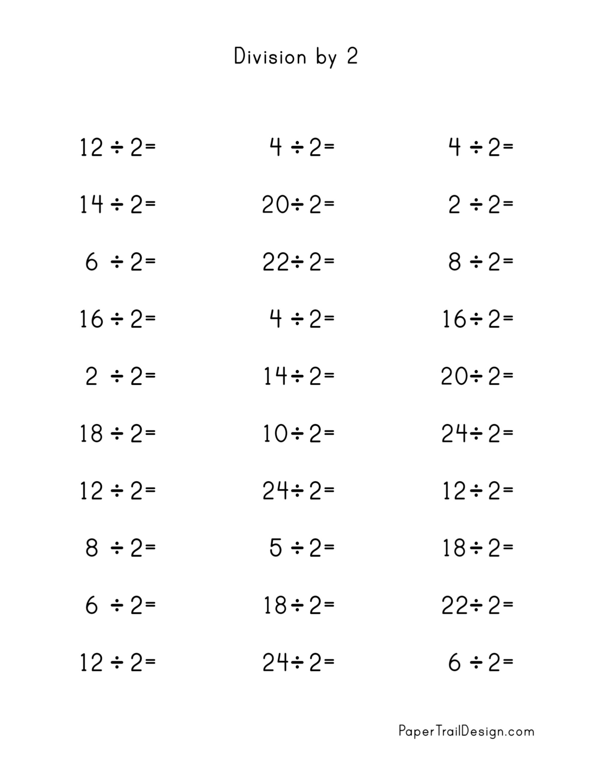Division Worksheets For Division Facts 1 12 Paper Trail Design Division Worksheets For Division Facts 1 12 Paper Trail Design