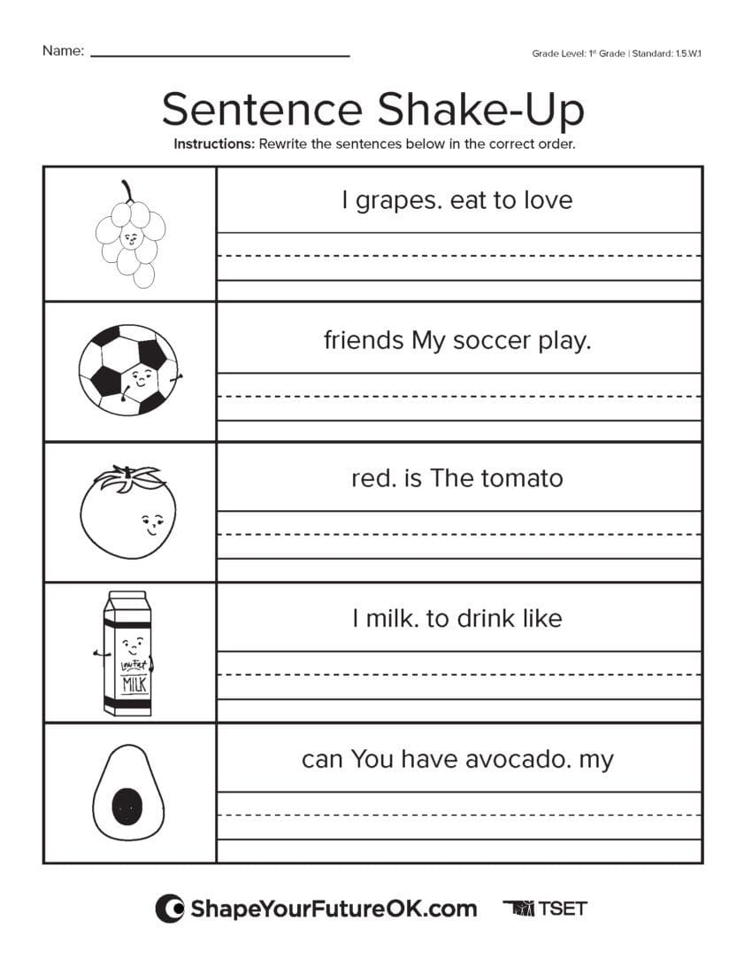 Free Printable Fun Activity Worksheets