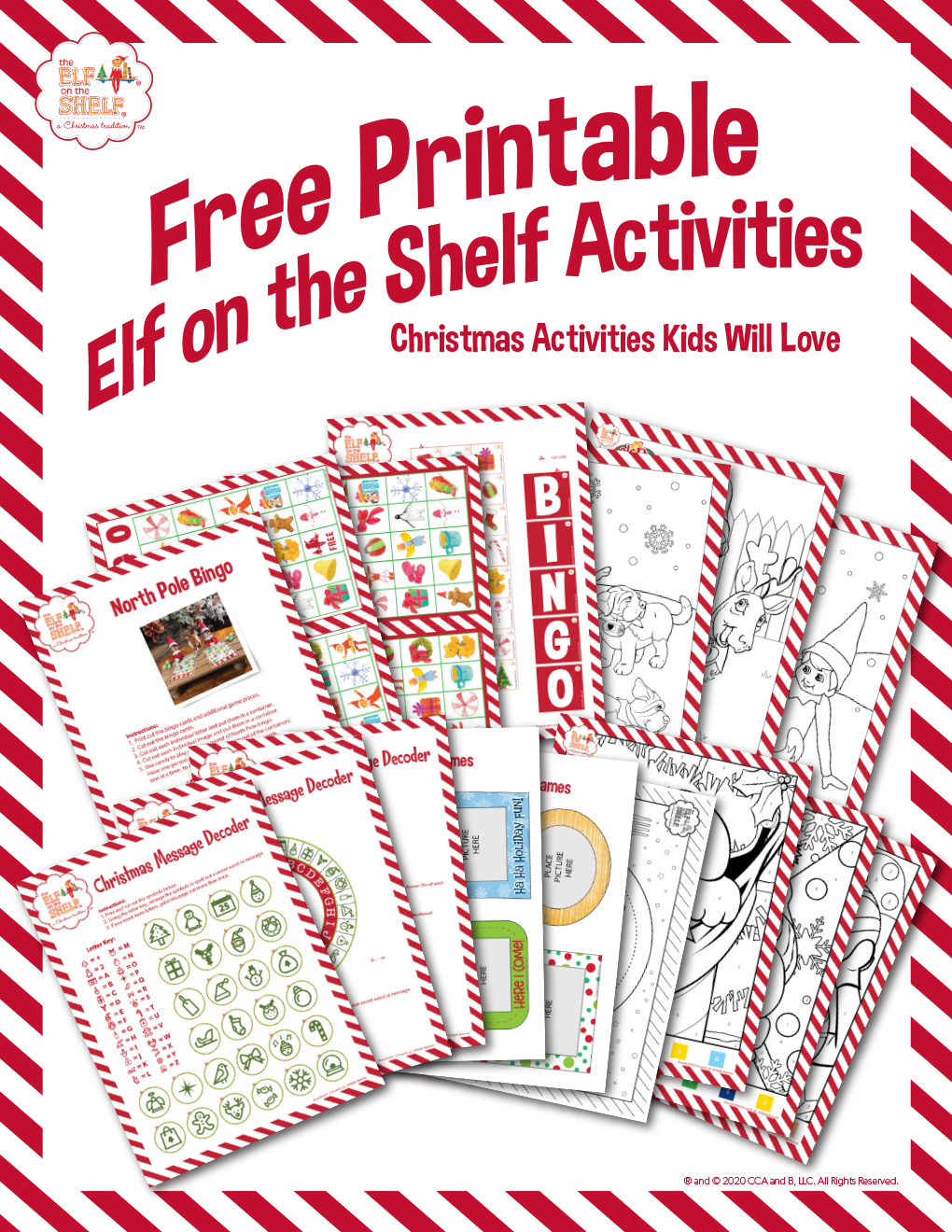 Download Printable Elf On The Shelf Activities The Elf On The Shelf