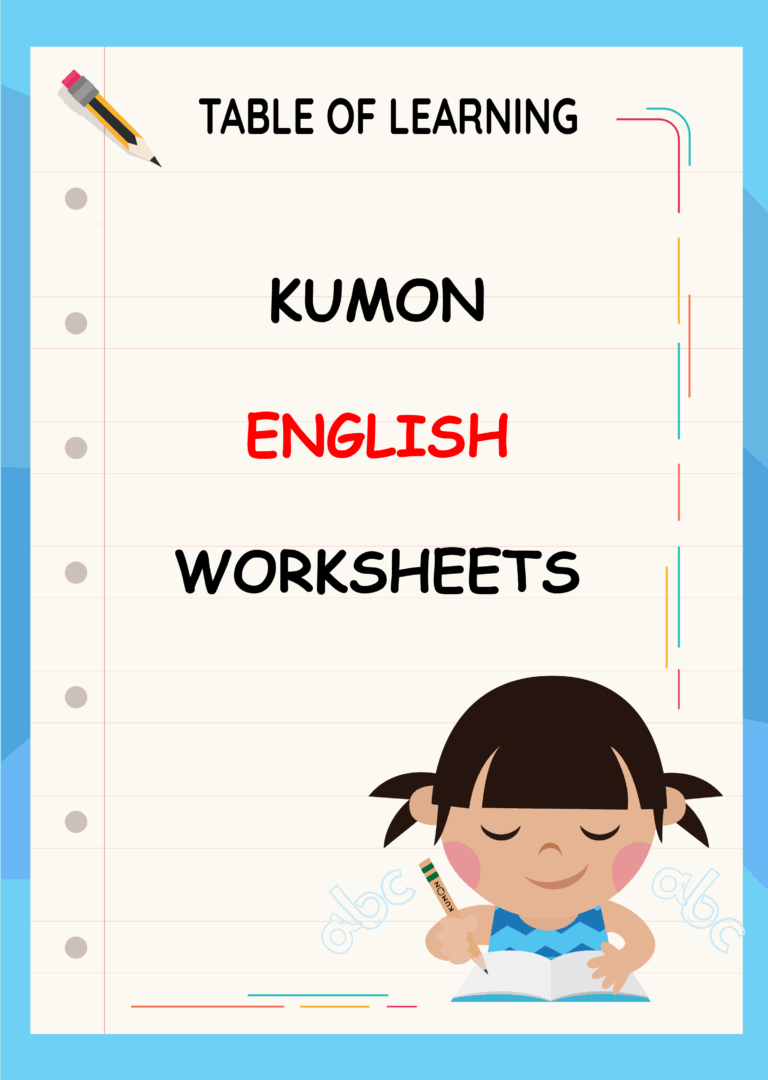 Downloads Worksheets Reading List U0026 Magazines Kumon SG