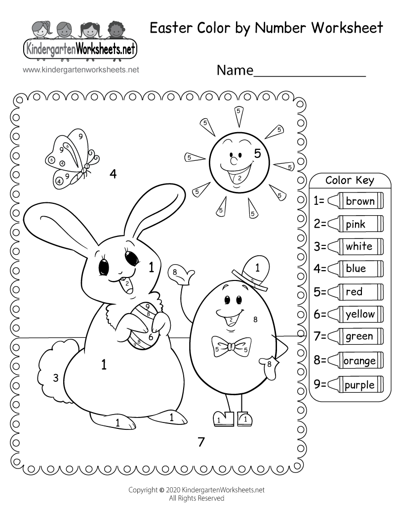 Easter Color By Number Worksheet Free Printable Digital U0026 PDF Easter Color By Number Worksheet Free Printable Digital U0026 PDF