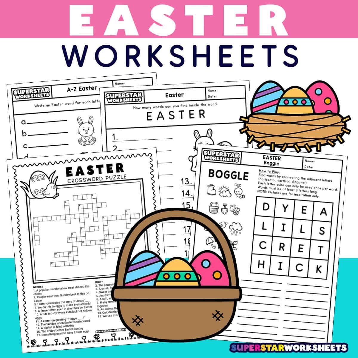 Free Printable Easter Worksheet Free Printable Easter Worksheet