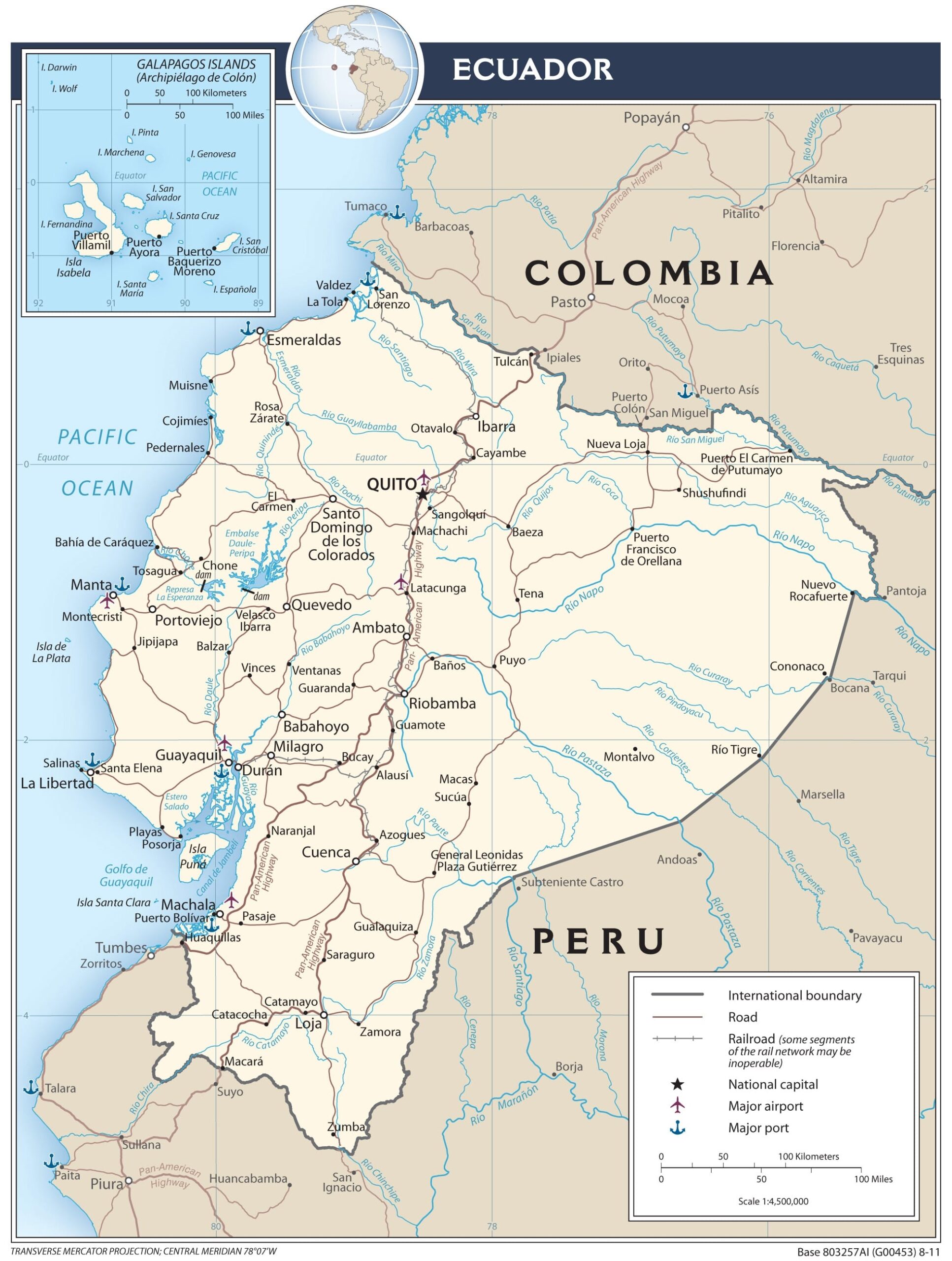 Free Printable Ecuador Worksheets