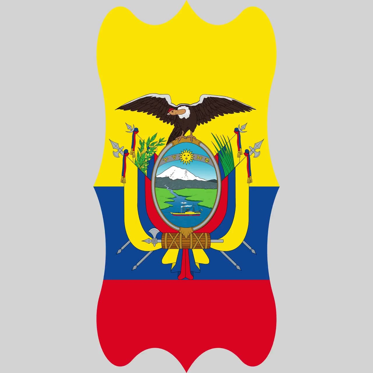 Free Printable Ecuador Flag Worksheets