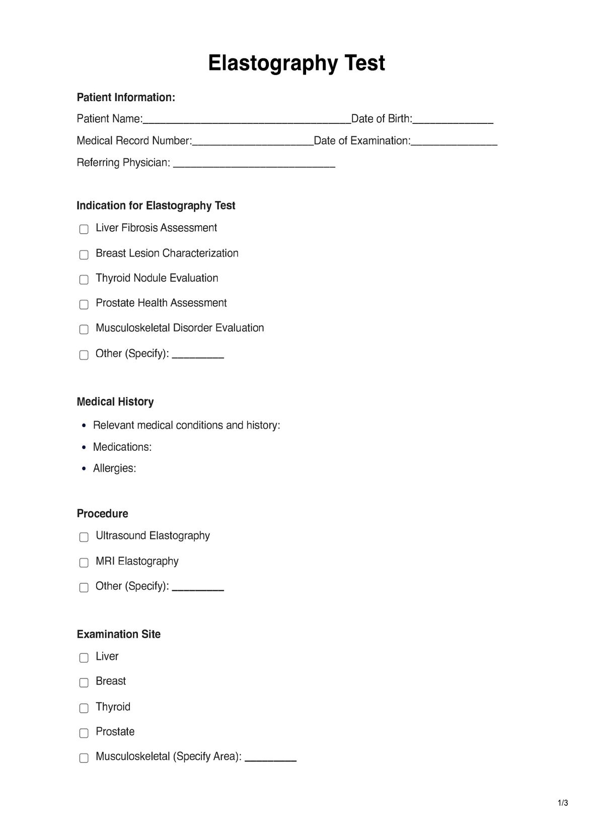 Free Printable Ultrasound Worksheets