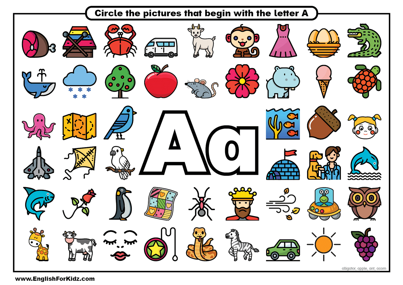 Free Printable Abc Letters Worksheets
